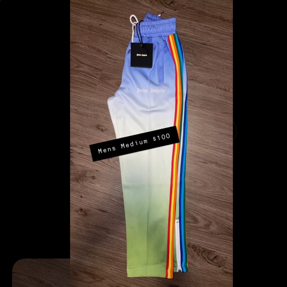 Men’s palm angel track pants brand new